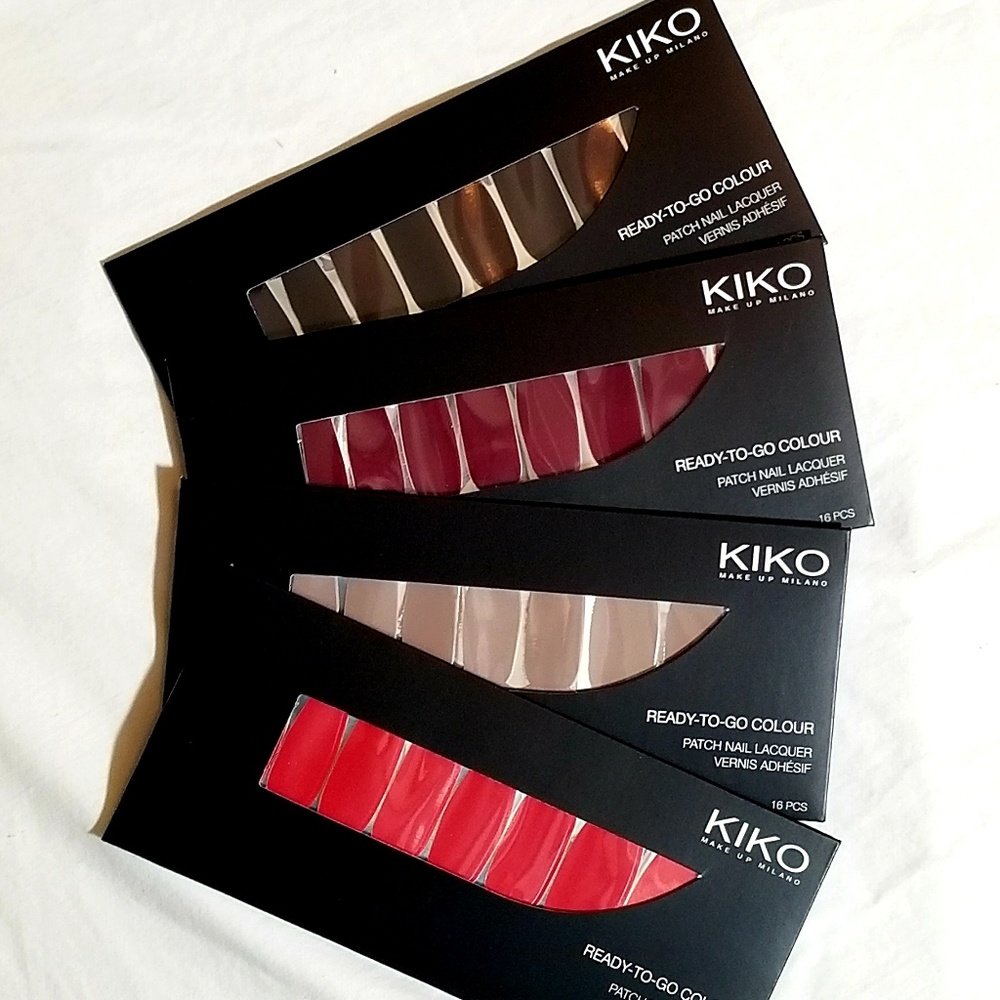 4 Pack Nail Decals Kiko Milano